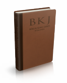 Bíblia King James Atualizada Couro Café/Caramelo